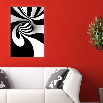 0034 Wall art decoration Black and white