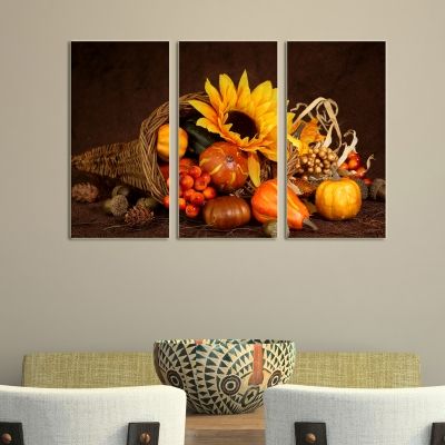 0119 Wall art decoration (set of 3 pieces) Home atmosphere