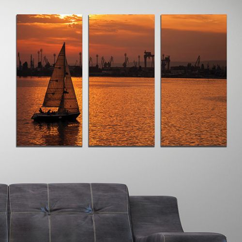 0253 Wall art decoration (set of 3 pieces) Varna, Bulgaria