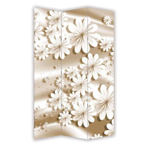 P9191 Decorative Screen Room divider Flowers and diamonds (3, 4, 5 or 6 panels)