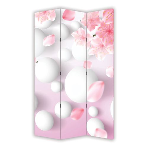 P9200 Decorative Screen Room divider Abstraction flowers and spheres (3,4,5 or 6 panels)