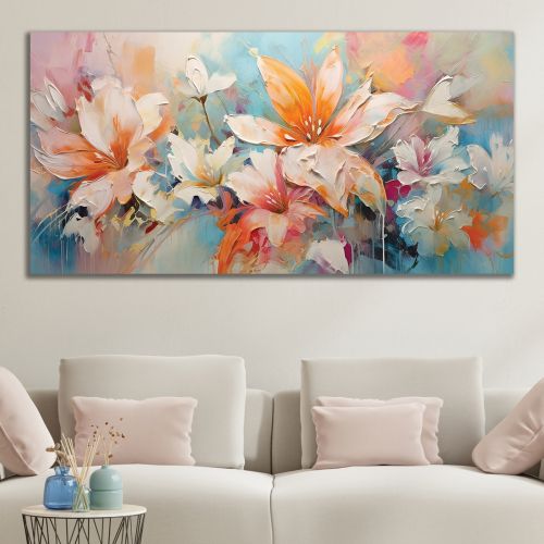 1017_1 Wall art decoration Flowers art