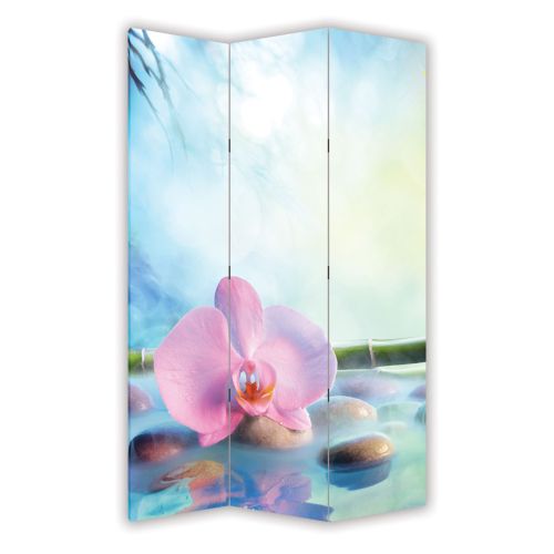 P0863 Decorative Screen Room divider Zen composition (3,4,5 or 6 panels)