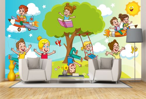 T9243 Wallpaper Happy kids