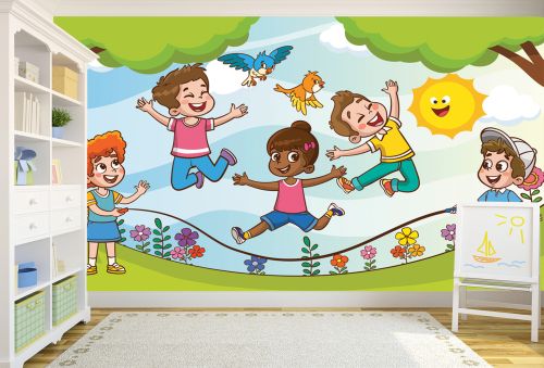 T9252 Wallpaper Happy kids