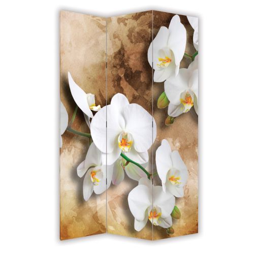 P0998 Decorative Screen Room divider Orchids (3, 4, 5 or 6 panels)