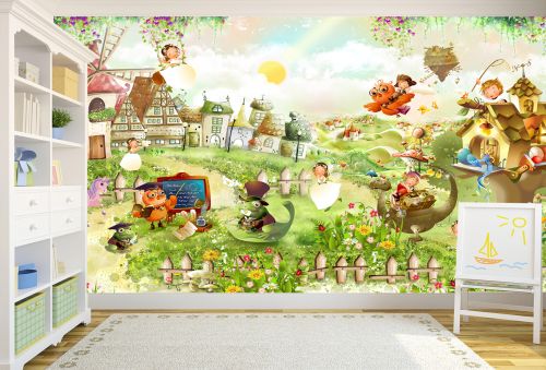 T9272 Wallpaper Fairy tale characters