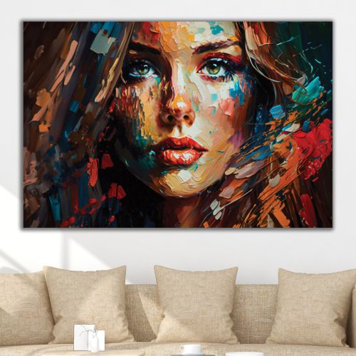 1025 Wall art decoration Beautiful girl