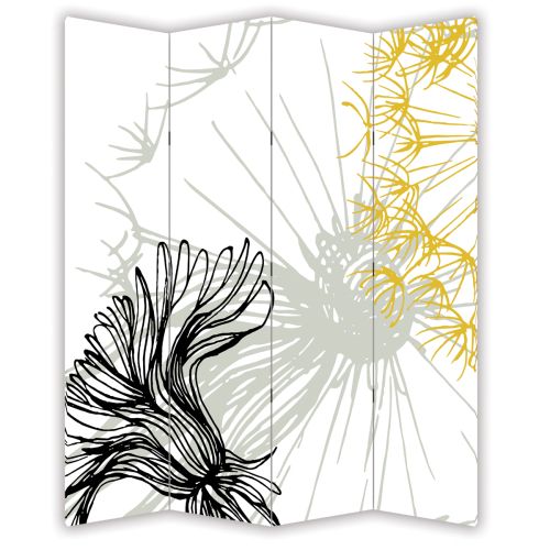 P1022 Decorative Screen Room divider Dandelions (3,4,5 or 6 panels)