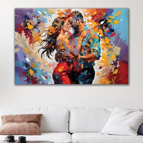 1049 Wall art decoration Abstraction - Passion