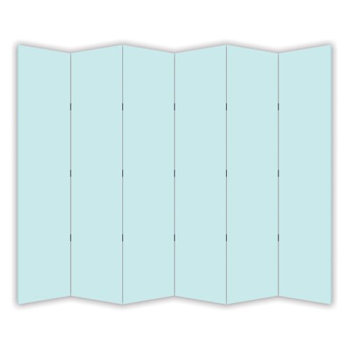 P7001 Decorative Screen Room divider Pastel blue (3,4,5 or 6 panels)