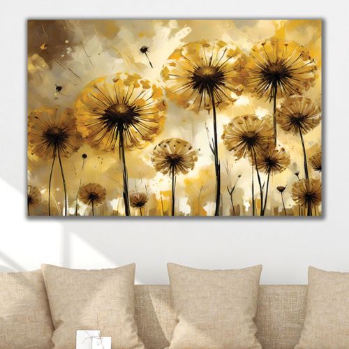 1053 Wall art decoration Abstraction with dandelions