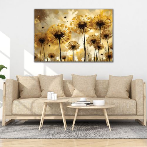 1053 Wall art decoration Abstraction with dandelions