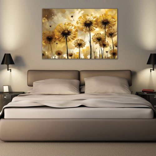 1053 Wall art decoration Abstraction with dandelions