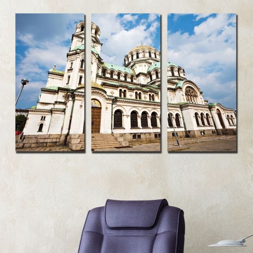 0250 Wall art decoration (set of 3 pieces) Sofia, Bulgaria