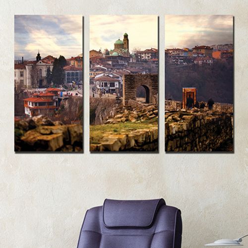 0255 Wall art decoration (set of 3 pieces) Veliko Turnovo, Bulgaria