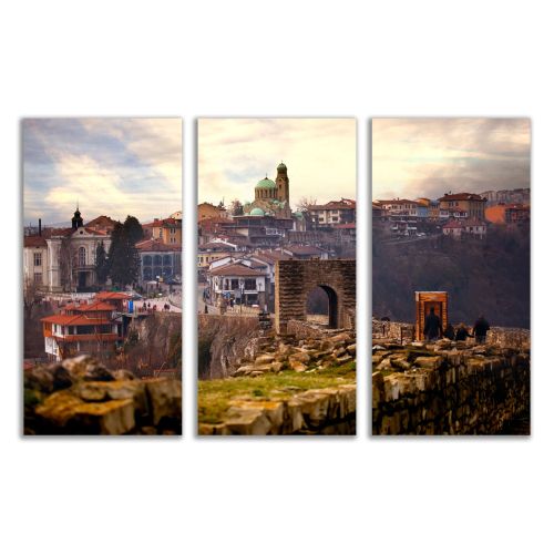 0255 Wall art decoration (set of 3 pieces) Veliko Turnovo, Bulgaria