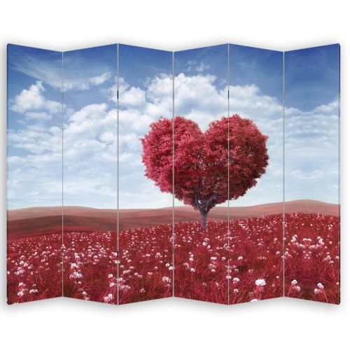 P0448 Decorative Screen Room divider Love tree (3,4,5 or 6 panels)