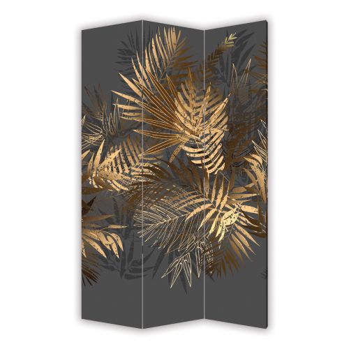 P0835 Decorative Screen Room divider Golden leaves (3,4,5 or 6 panels)