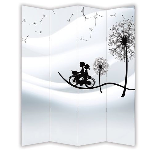 P9217 Decorative Screen Room divider 3D Wallpaper Dandelions (3,4,5 or 6 panels)