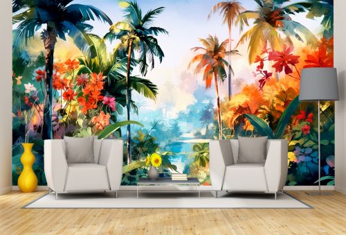 T9235 Wallpaper Tropical landscape