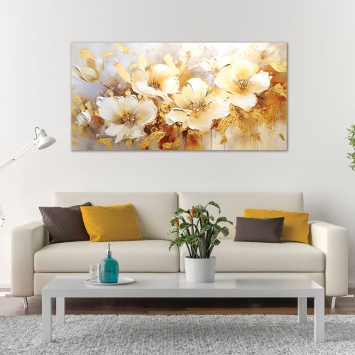 0973 Wall art decoration Flowers art