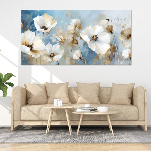 0974 Wall art decoration Art flowers