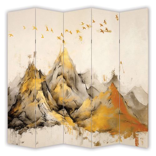 P9245 Decorative Screen Room divider Abstractион Mountain(3,4,5 or 6 panels)