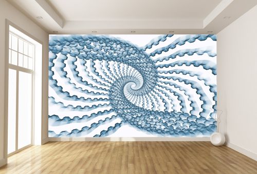 T9251 Wallpaper 3D abstraction Spirals