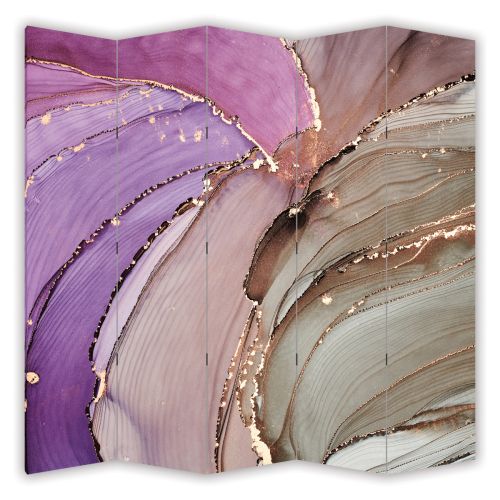 P9248 Decorative Screen Room divider  Abstraction with flowing colors (3,4,5 or 6 panels)