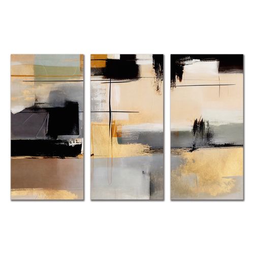 1013 Wall art decoration (set of 3 pieces) Abstraction