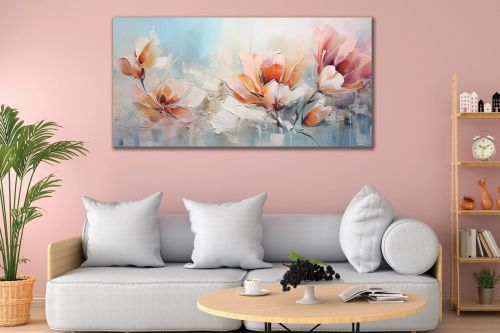 1016_1 Wall art decoration Flowers art