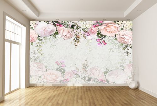 T9265 Wallpaper Vintage Roses