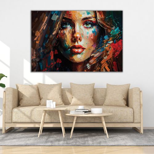 1025 Wall art decoration Beautiful girl